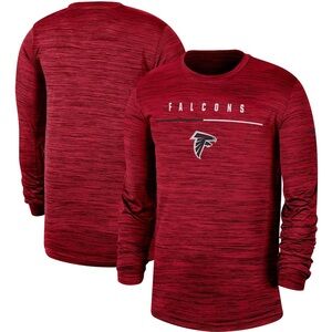 Men's Nike Red Atlanta Falcons Sideline Legend Velocity Travel Performance